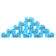 thumbnail image 3 of 001?100 Numbered Bird Leg Bands 8mm Poultry Identify Rings Accessory for Birds PigeonsBlue, 3 of 5