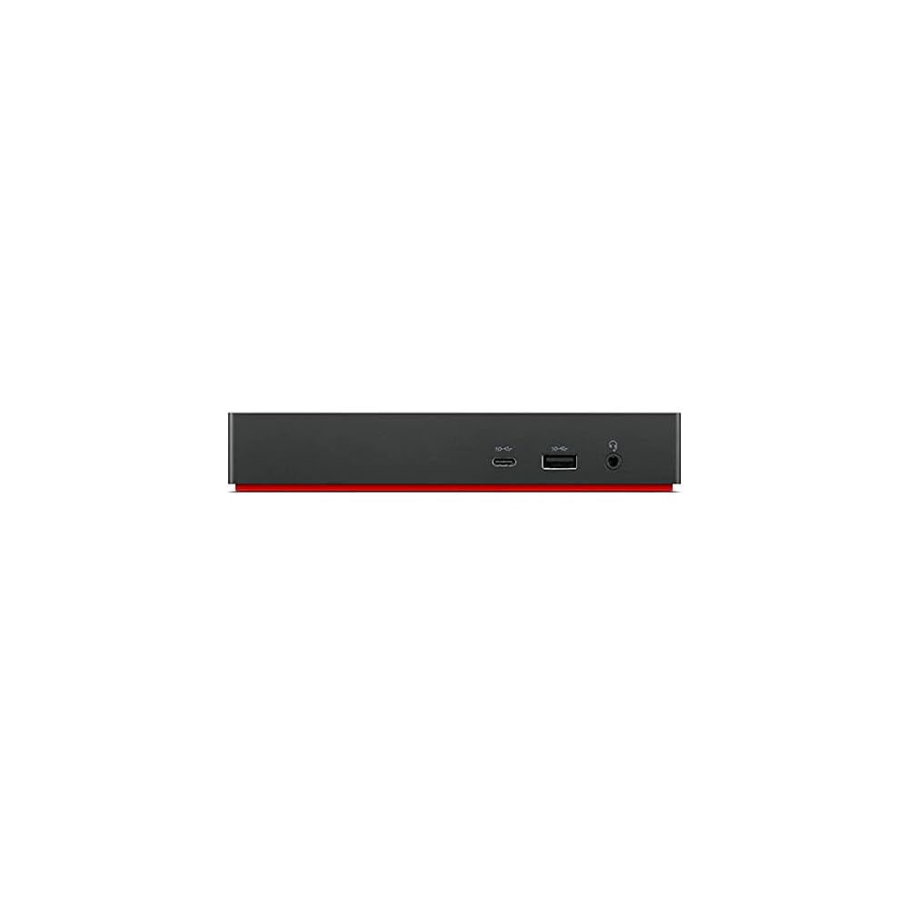 Restored Lenovo 40AY0090US ThinkPad Universal USB-C Docking Station – Dual Monitor Support, 4K HDMI & DisplayPort, 65W Power Delivery, USB-C Gen 2 (Refurbished)