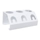 thumbnail image 3 of Accesorio eficiente para guardar refrescos de forma organizada: rejilla para secar botellas de refrescos con 3 orificios y tapete de silicona, color blanco, 3 of 8