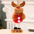 thumbnail image 1 of Adornos de Feliz Navidad DIY, regalo de Navidad, Papá Noel, muñeco de nieve, árbol colgante, muñeca colgante, decoración para el hogar, Noel Natal, Feliz Año Nuevo, 1 of 4