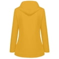 thumbnail image 3 of Baberdicy Women's Fleece-Lined Rain Jacket, Winter Hiking Coat, Cold-Weather Commute , Fleece-Lined Rain Jacket, Winter Hiking Shell, Warmth Coat Yellow 3Xl, 3 of 4