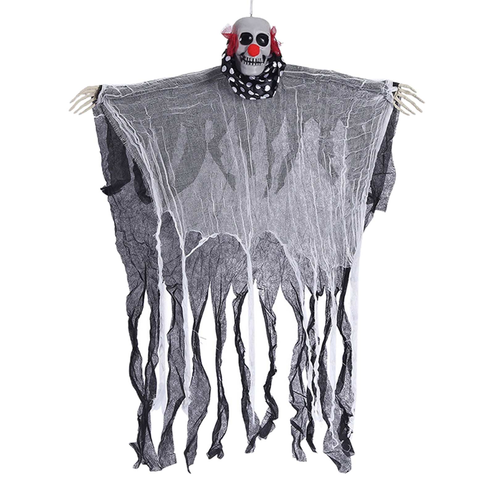 Mightlink Hanged Ghost Costume Vivid Facial Expressions Wacky Haunted