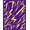 Purple, Pattern 3, variant on ODIKA 3x5 Machine Washable Non-Slip Area Rug, Stylized Wave Motif Featuring Bold Contrasting Colors High Traffic Rug, Purple, 672002