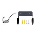 thumbnail image 2 of Colgador de pared para tabla de planchar, organizador con tornillos, gancho para tabla de planchar con patas YT para lavandería de hotel Gris, 2 of 9