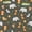 Cream White, variant on Manfei Rustic Elk Twin Sheets, Printing Groovy Floral Bedding, Tan Blue, 3-Piece, 1 Flat Sheet, 1 Fitted Sheet and 1 Pillowcase