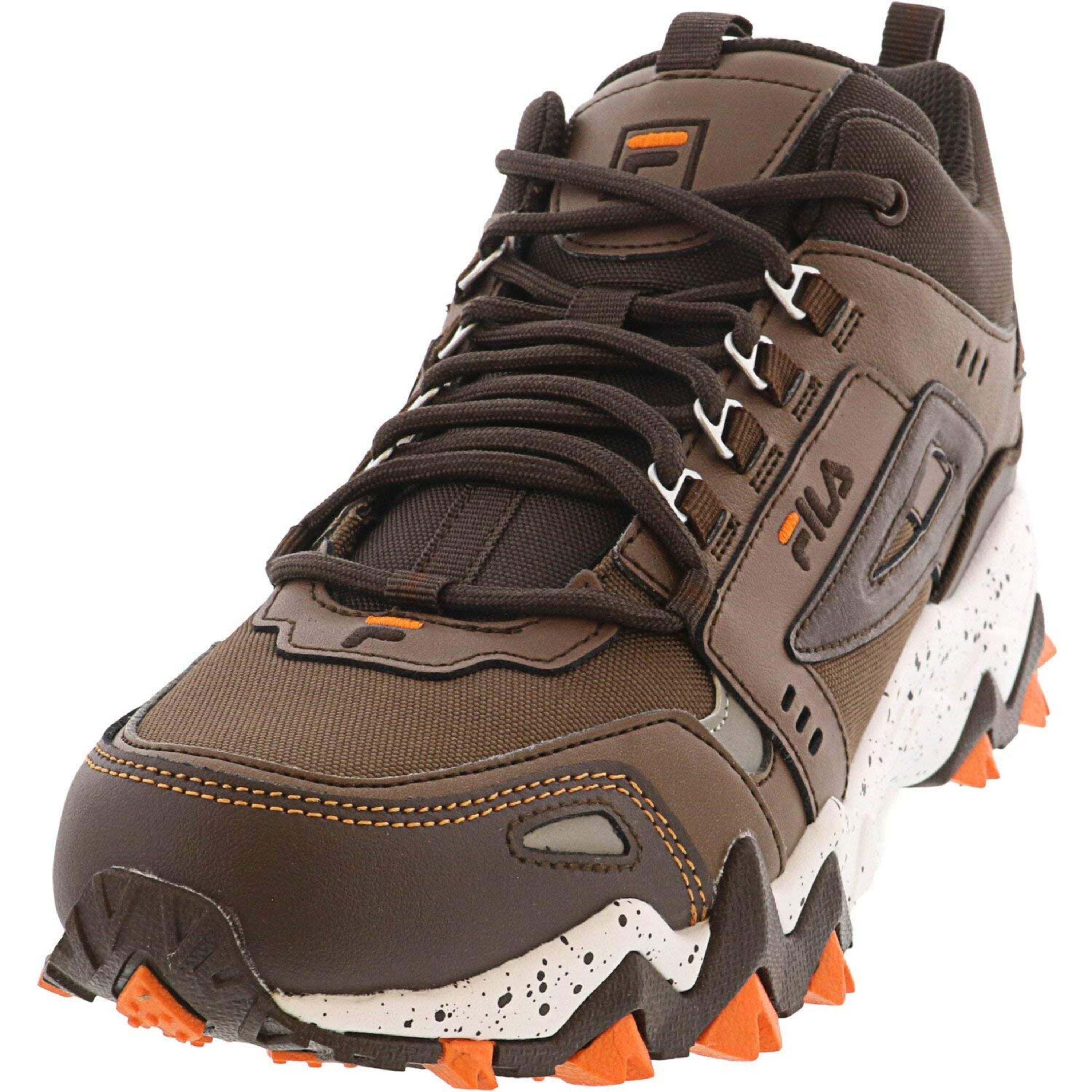Tenis Fila Oakmont Tr Mid Hombre Deportivo Caminata Hiking cafe Fila  1JM00773305