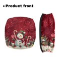 thumbnail image 2 of HELLHERO Snowman Halloween Gifts Seat Back Cover Seat & Back Covers Easy to Use Breathable and Comfortable for Unisex, 2 of 7