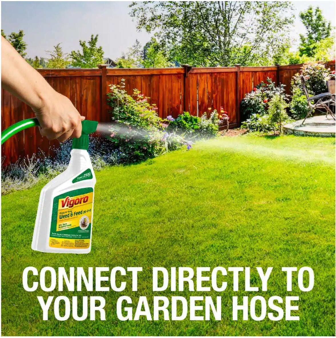 32 oz. 7,500 sq. ft. Spring Ready-to-Spray Concentrate Weed and Feed Lawn Fertilizer