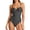Black, variant on Women's Shapewear Bodysuit Tummy Control Seamless Waist Sculpting Body Shaper Spaghetti Strap Thong Body Suit Coffee XS