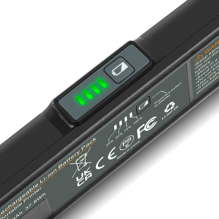 Portable Printer Battery for Canon LK-72,LB-70,K30382, TR150