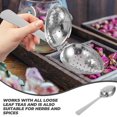 thumbnail image 5 of KAKOWELY 1pc Stainless Steel Pine Cotyledons Tea Strainer Infuser Filter Multi-function Tea Filter for Home (Silver),5.91X"X2.28"X1.38", 5 of 5