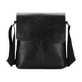thumbnail image 2 of Latrodar Men's Messenger Bag Street Fashion Casual Shoulder Bag Black Art&Crafts, 2 of 5
