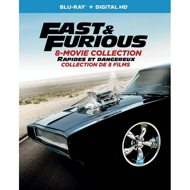Fast & Furious: 8 Movie Collection (Blu-ray + Digital HD) (Bilingual)