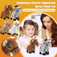 thumbnail image 6 of Emotional Support Plush 8.07" Horse Stuffed Animals Horse Toys Realistic Horse Plush Toys Horse Gifts Simulation Electric Simulation Horse Plush Toy, Interactive, Can Walk, Call, And Move, 6 of 6