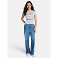thumbnail image 2 of Social Edition Women's America’s Sweetheart Graphic Tee with Short Sleeves, Sizes XXS-XXL, 2 of 5