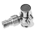 thumbnail image 4 of Copper Inlet Pipe Adapter 1Pcs for Washing Machine Inlet Pipe Buckle 5.4x4cm Silver, 4 of 8