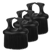 3 Pcs Retro Oil Brush Hair Brush for Men Mustache Brush for Men Valentine Favor Hairbrushes Beard Grooming Brush Man