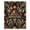 Black, Pattern 4, variant on ODIKA 4' x 6' Machine Washable Non-Slip Area Rug, aztec geometric High Traffic Rug, Orange, 988825