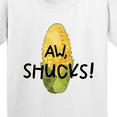 thumbnail image 4 of Inktastic Aw, Shucks Corn on the Cob Humor Youth T-Shirt, 4 of 5