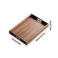 thumbnail image 3 of Gnmfd Large Wooden Tea Tray with Cup Organizer and Candy Fruit Tray for Home, Office, Kitchen, Multi-Use Serving, Storage Shelves, Closet Organizers, Holiday Decor, 3 of 6