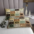 thumbnail image 3 of YST Rv Camper Theme Quilt Bedding Set King,Kids Happy Camping Bedspread Rustic Cabin Room Decor,Travel Trailers Accessories Camper Quilts Set for Bunk,Patchwork Buffalo Plaid Coverlet Set, 3 of 5