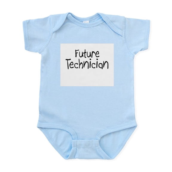 CafePress - Future Technician Infant Bodysuit - Baby Light Bodysuit, Size Newborn - 24 Months