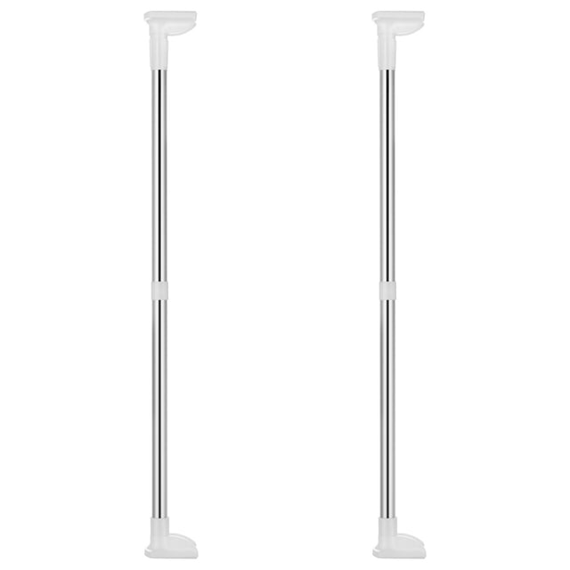 BESTYASH 2Ud Barras Para Colgar De Closet Ajustables En Inoxidable Fácil De Instalar