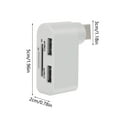thumbnail image 3 of Fokuz USB20 Rotating Hub Function Card Reader Splitter One To Two Port Expansion USB HUB, 3 of 5