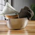 thumbnail image 2 of Laurie Gates 14.5-quart Oval Hammered Aluminum Beverage Tub, 2 of 3