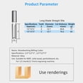 thumbnail image 2 of Amdohai 1 PCS 1/2'' Shank Flush Trim Router Bit Carving Woodworking Milling Cutter Tools, 2 of 7