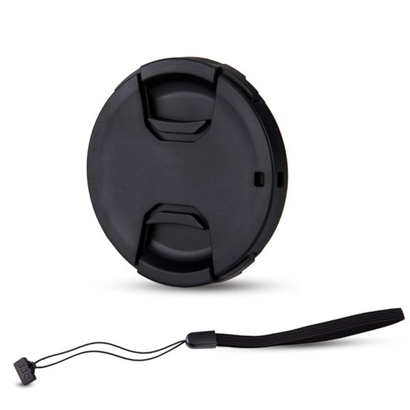 Tapa de lente JJC de 95 mm con correa elástica antipérdida