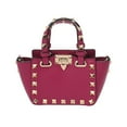 thumbnail image 2 of Pre-Owned Valentino 2-Way Mini Rockstud Purple Women's Leather Shoulder Bag,... (Good), 2 of 11