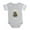Heather Gray, variant on CafePress - Photo Vignette Abyssinian2 - Cute Infant Baby Football Bodysuit