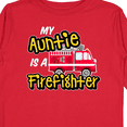 thumbnail image 4 of Inktastic My Auntie is a Firefighter with Fire Truck Boys or Girls Long Sleeve Toddler T-Shirt, 4 of 5