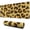 Yellow and Brown, variant on Long Mouse Pads for Desk,Yellow and Brown Of Leopard Print Desk Mats on Top Of Desks, Desk Mouse Pad Extra Large with 3mm Non-Slip Base and Stitched Edge for Gaming,Office,Work,Home 31.5"x11.8"