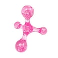 thumbnail image 2 of Sioweci Handheld Full Body Massager 4 Legged Pressure Point Deep Tissue Sore Muscles Recovery Physical Therapy Shoulder Arm Neck Back Feet Massage Tool Pink, 2 of 13