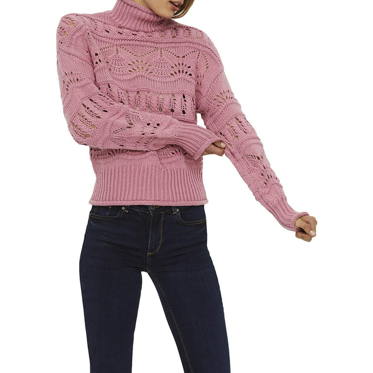 Moda Women's Neck Open Knit Oversized Long Sweater - Walmart.com