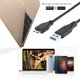 thumbnail image 4 of Sywqhk Cable adaptador USB3.0 tipo A macho a USB3.0 Micro B macho de 0,5 m para disco duro, 4 of 6