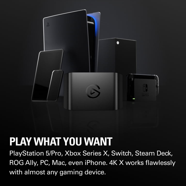 Elgato Game Capture 4K S with Chat Link Pro – 4K60, 1440p120