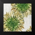 thumbnail image 2 of Watts, Eva 20x20 Black Modern Framed Museum Art Print Titled - Burst of Green, 2 of 5