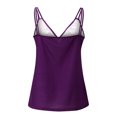 thumbnail image 5 of Top con estampado floral para mujer, cuello en V, sin mangas, tirantes finos, blusa sin mangas, Tops de verano Pompotops lopia998698, 5 of 5