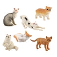 thumbnail image 4 of Almencla Animal Model Simulation Cat Toy Lifelike Collectibles Portable Ornament Figurine for Lawn Bedroom Housewarming Landscape B, 4 of 8