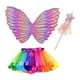 thumbnail image 2 of Disfraz de Mariposa Salvador para niñas Rosado Disfraz de ala de hada, 2 of 9