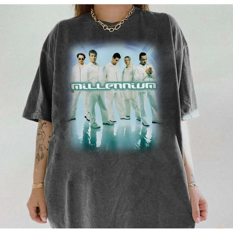 Backstreet Boys Millennium Logo Shirt, 90s Boy Band Tee