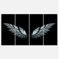 thumbnail image 2 of Angel Wings on Black Background - Abstract Canvas Art Print, 2 of 3