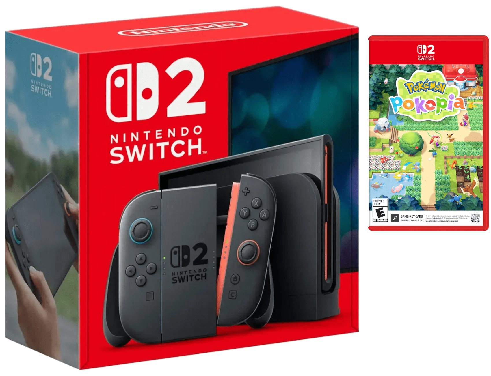 Nintendo Switch nintendo switch Nintendo Switch 2 Console with Mario Kart World and Pokemon