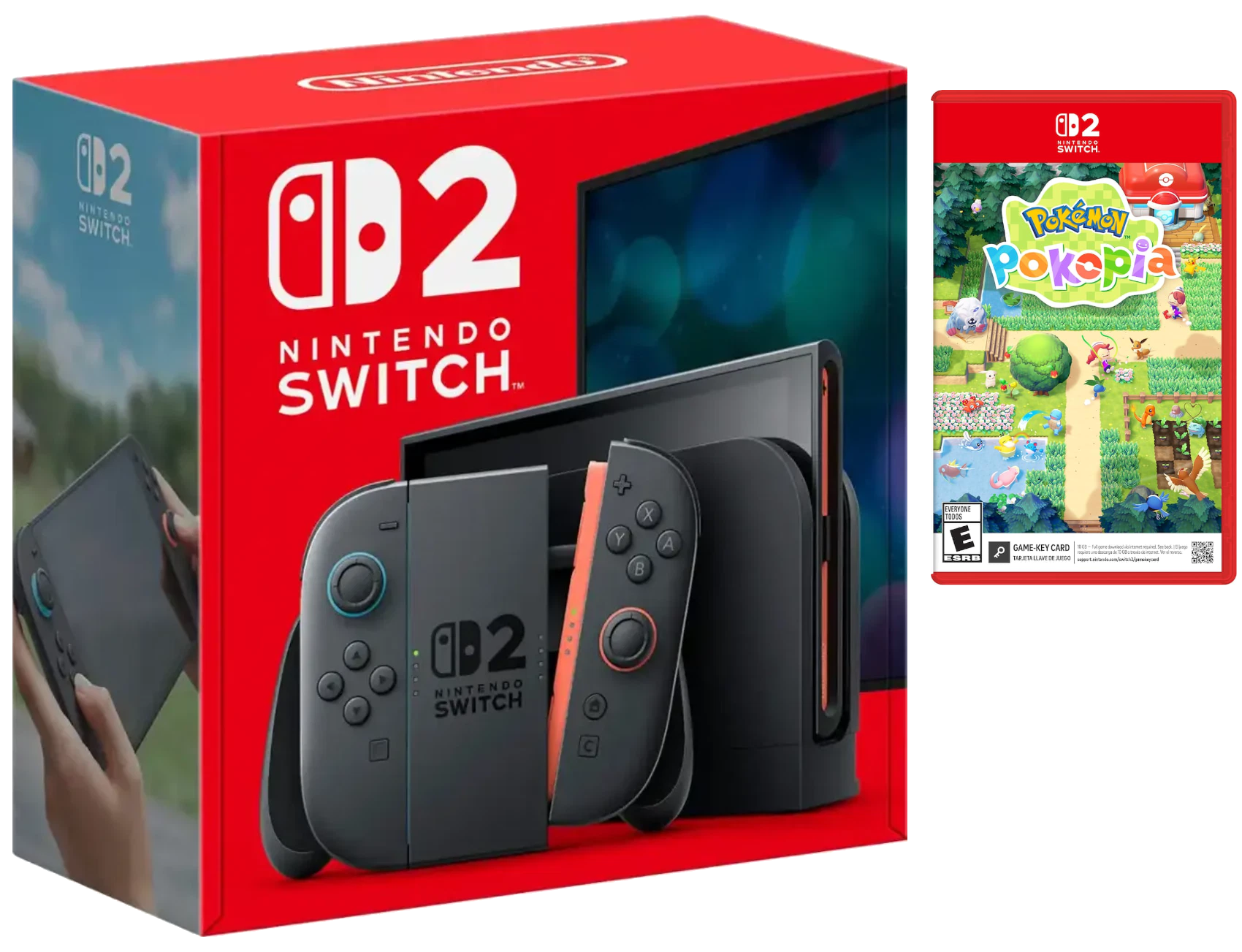 Nintendo Switch 2 Console and Pokemon Pokopia Game Bundle