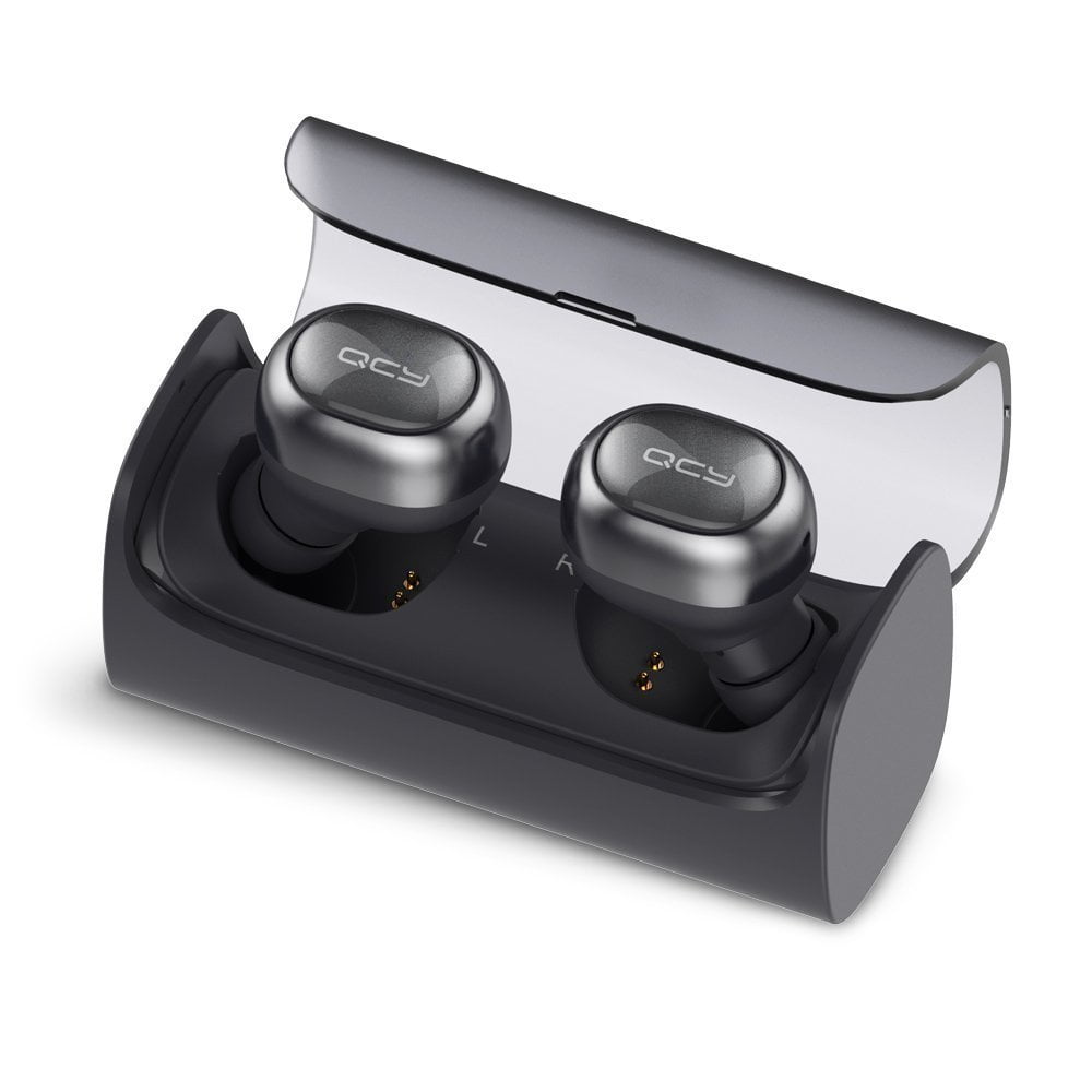 QCY Wireless Earphones, Mini Wireless Bluetooth 4.1 Earbuds with Mic