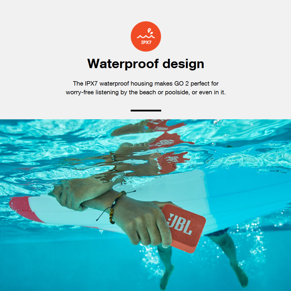 jbl go 2 underwater