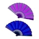 thumbnail image 1 of 2 Uds LED Ventilador Plegable Nocturno Accesorios de Mano Decoración Regalo Luz para Boda Cumpleaños Violeta Azul CUTICAT Abanico plegable, 1 of 8